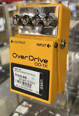 BOSS - OD-1X Special Edition Overdrive Pedal